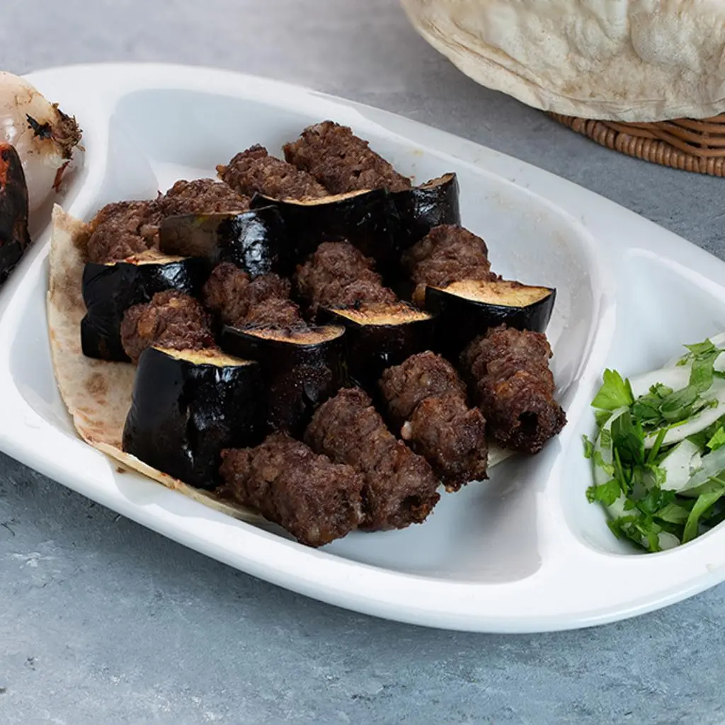 كباب باذنجان بدبس الرمان
